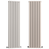 The Heating Co. Salvador white double vertical radiator