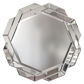 Kenroy Home Junction 24" x 24" Geometric Beveled Accent Mirror