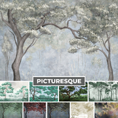 Wallpaper. Collection - Picturesque