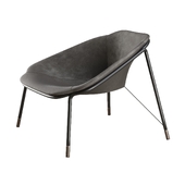 Henge BUG Leather easy chair by Massimo Castagna