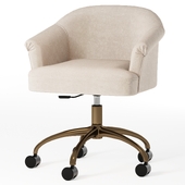 Grace Champagne Office Chair