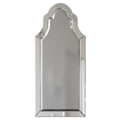 Uttermost Hovan 21 x 44 Frameless Arched Wall Mirror