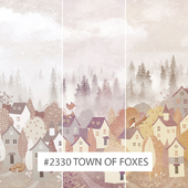 Creativille | Wallpapers | 23302 Town of Foxes