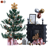 Christmas Tree and Decoration 01