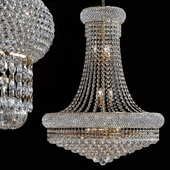 Подвесная люстра Elegant Lighting Primo Royal Cut 14 lamps