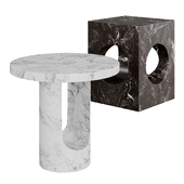 Tilia & Meteo side table by Corner Design