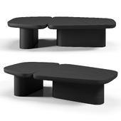 Pangea Contemporary Monolithic Coffee Table in Wood