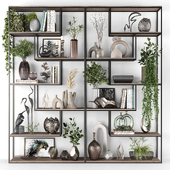 Metal Shelves with decorative elements _ 3