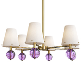 Jonathan adler belvedere six light chandelier