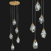 5 light Luxury diamond crystal chandelier