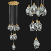 10 light Luxury diamond crystal chandelier