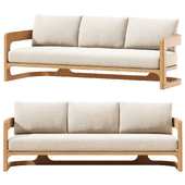CASSALE SOFA WITH CUSHION INSERTS - 84"