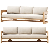 CASSALE SOFA WITH CUSHION INSERTS - 96&#39;&#39;