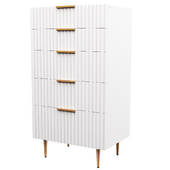 OM chest of drawers TV Cutwood pearl