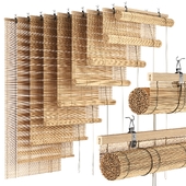 Bamboo roller blinds 2