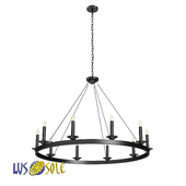 OM Hanging chandelier Lussole LSP-8735