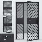 Aluminium door 32