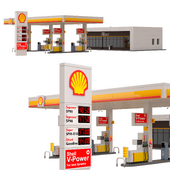 Shell gas station