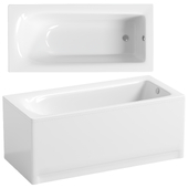 Acrylic bathtub Cersanit Flavia 150x70