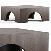 Modern Arches Square Coffee Table - West Elm