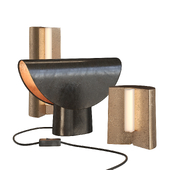 Stahl band FOLD LAMP and TABLETON