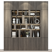 Modern luxury wooden bookshelf GHS-2391