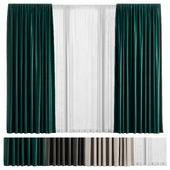 Curtains and tulle Curtains Set 02