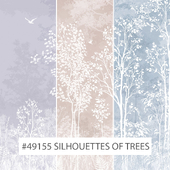 Creativille | Wallpapers | 49155 Silhouettes of Trees