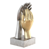Decorative figurine of hands
