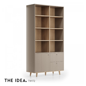 OM THE-IDEA bookcase TWIN 172