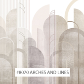 Creativille | Wallpapers | 8070 Arches and Lines