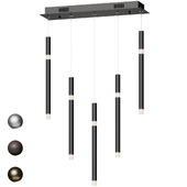 Flute Linear Suspension by CWI Lighting