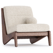 Fletcher Armless Chair Natural