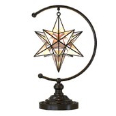 Moravian Star Table Lamp | Plow & Hearth