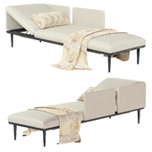 Chaise lounge (Styletto lounge)