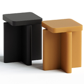 Pair of Spina Stool by Cara Davide