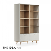 OM THE-IDEA bookcase TWIN 178