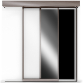 Раздвижные витражные автоматические алюминиевые двери /  Sliding stained glass aluminum automatic door