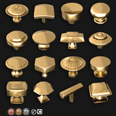 Collection of door knobs and handle-set 011