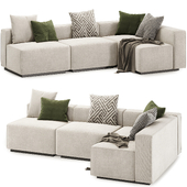 Cleon 3 piece Sectional Sofa by bludot