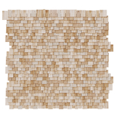 Wooden roof tiles seamless model_1