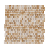 Wooden roof tiles seamless model_5