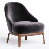 ATLAS Fabric armchair By PARLA