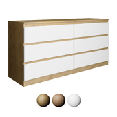 Real Mebel Chest of drawers "Twist" 6 drawers