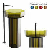 Antonio Lupi Design Opale Freestanding Washbasin Set 1