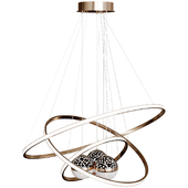 Люстра Modern Gold 3-Light LED Chandelier