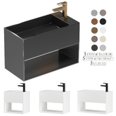 REXA UNICO washbasins set 05