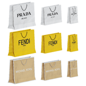 Set of Brand Shopping Bags 3