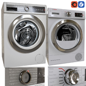 BOSCH WAX28EH1GB & WTW87560GB Washing and drying machine