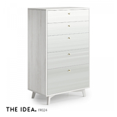 OM THE-IDEA high chest of drawers FRAME 024